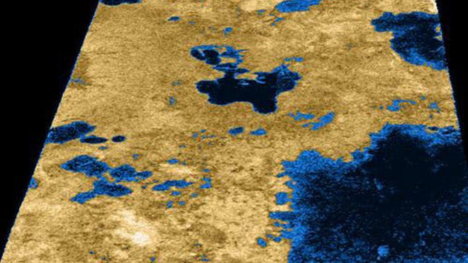 Lakes on Titan